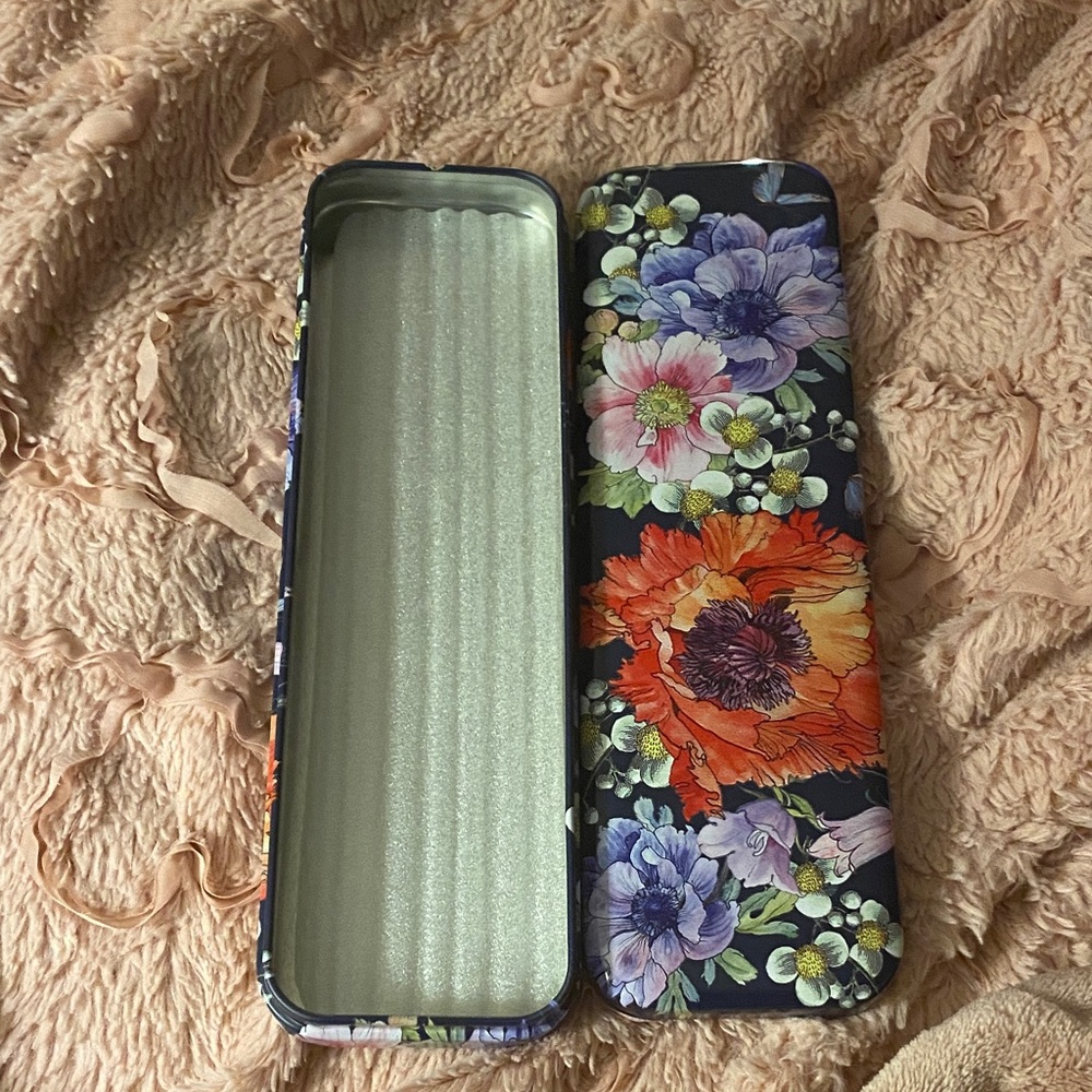 Brighton Floral Multi-Color Tin Case